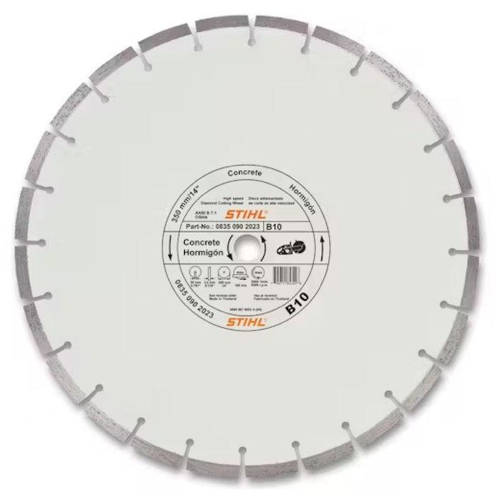 Stihl 0835 090 8051 D-B10 Dimaond Wheel Ã˜ 300mm/12-inch