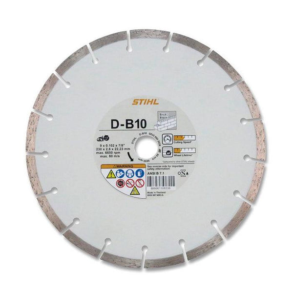 Stihl 14â€ 20 mm D-B 10 Cut Off Diamond Wheel