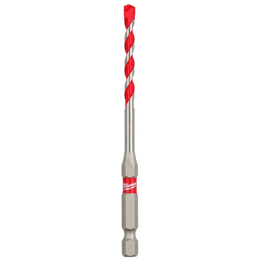 Milwaukee 3/16" x 2" x 4" SHOCKWAVE Impact Duty Carbide Hammer Drill Bit 48-20-9005