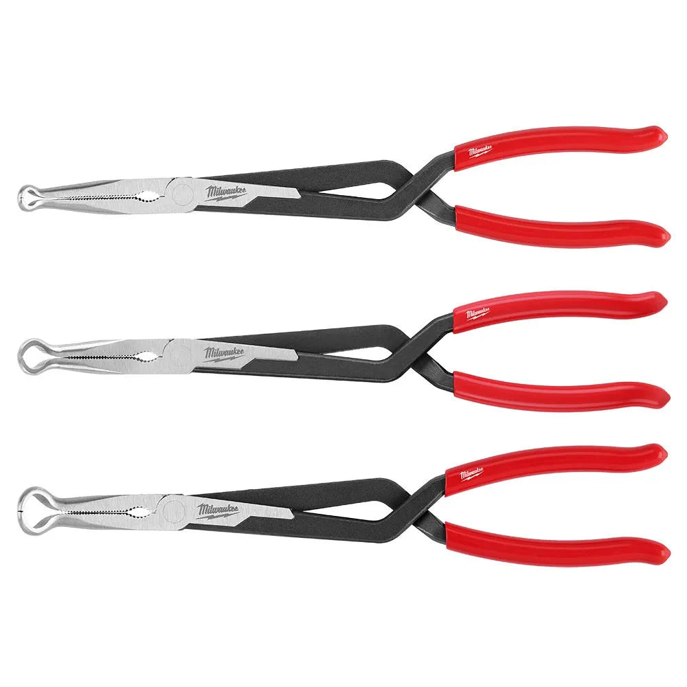 Milwaukee 3PC Long Reach Hose Grip Pliers Set 48-22-6563