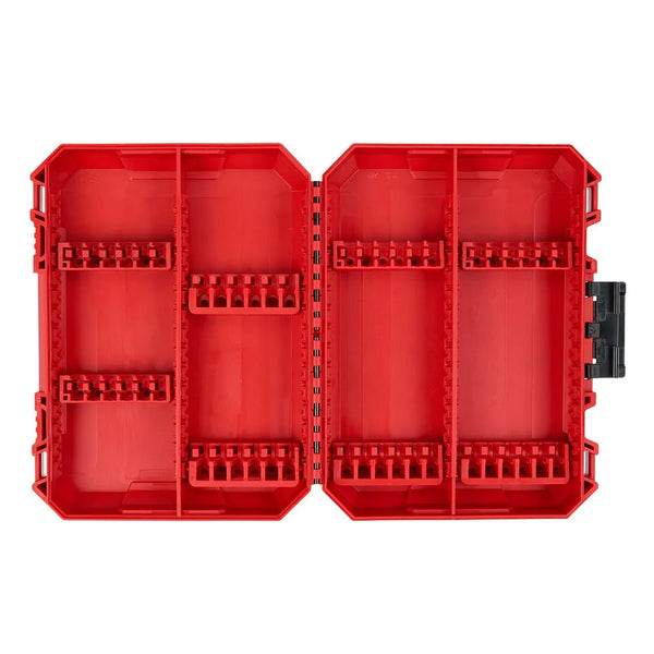 Milwaukee Customizable Large PACKOUT Compatible Case for Impact Driver Accessories 48-32-9922
