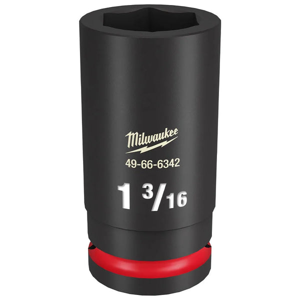 Milwaukee Shockwave Impact Duty 3/4" Drive 1-3/16" Deep 6 Point Socket 49-66-6342